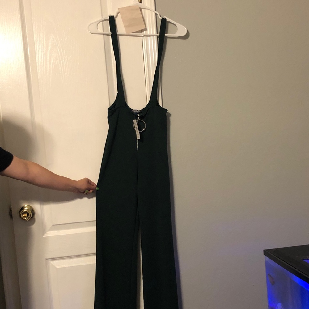 Olive green jumpsuit